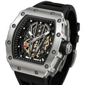 Luxury watch with intricate design on a white background