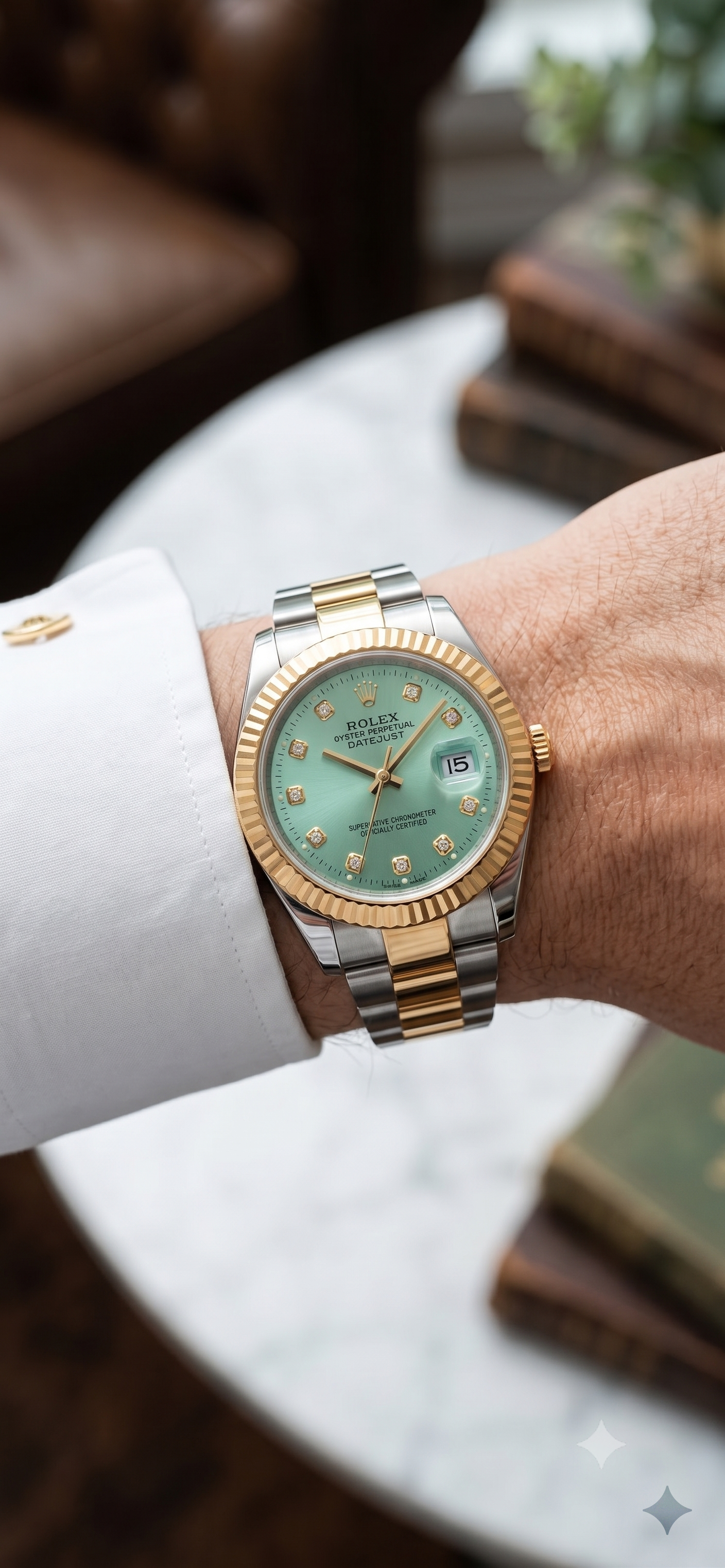 The Aurora Mint Oyster